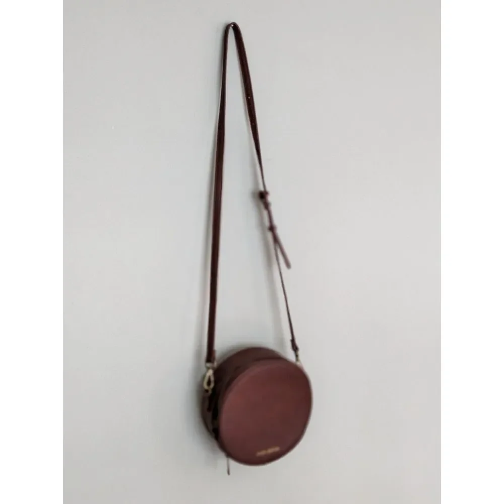 Fawn Design The Circle Bag Minimal‎ Crossbody Brown Purse